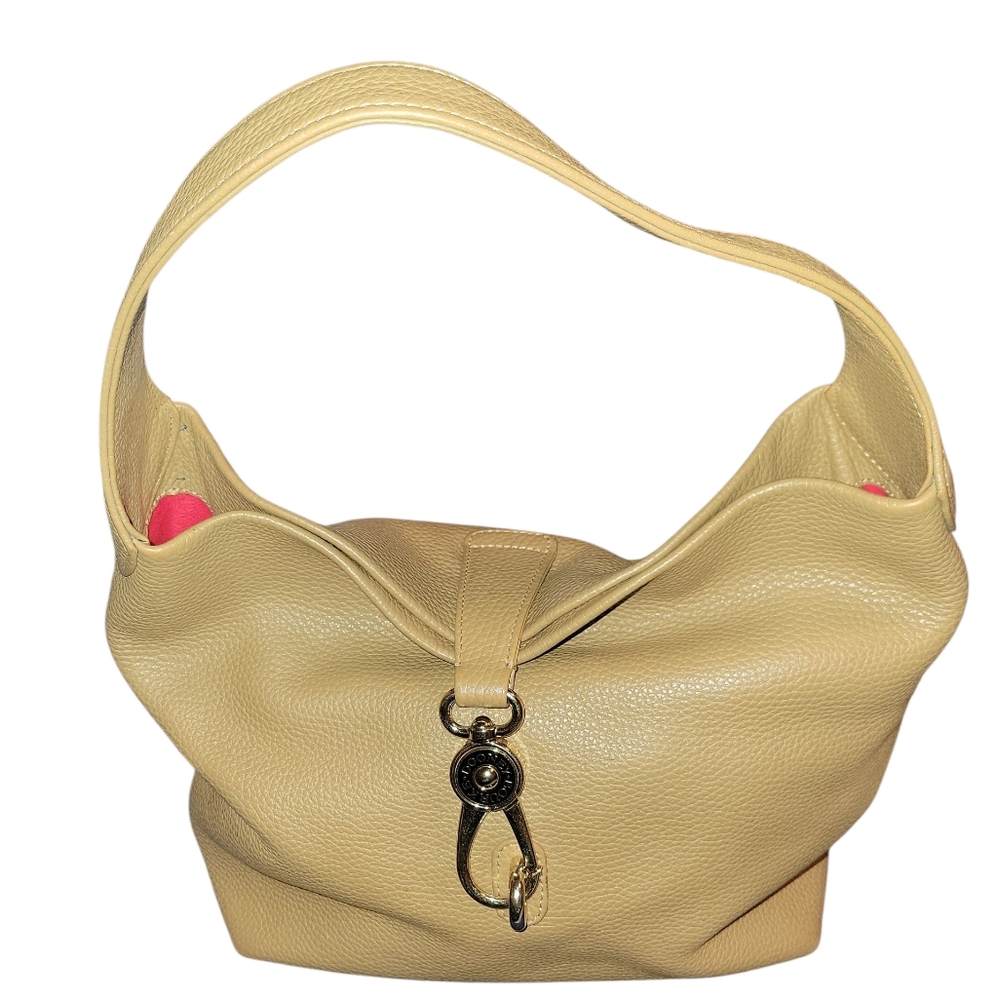 Dooney & Bourke Pebble Grain Small Logo Lock Sac